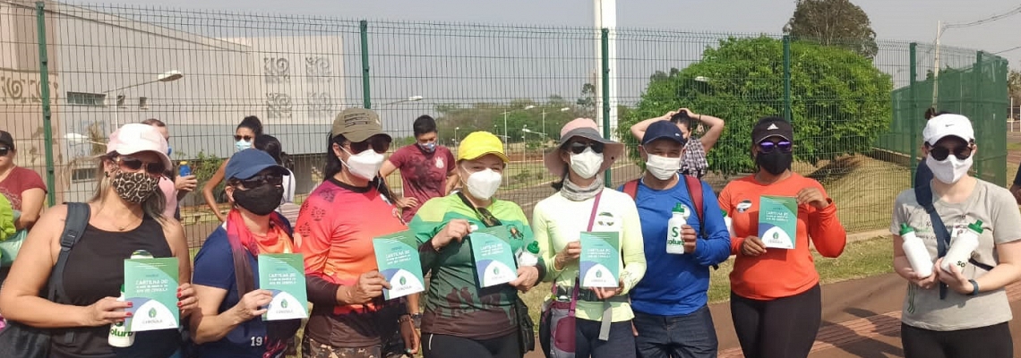 Solurb participa do Dia Mundial da Limpeza na APA do Córrego Ceroula