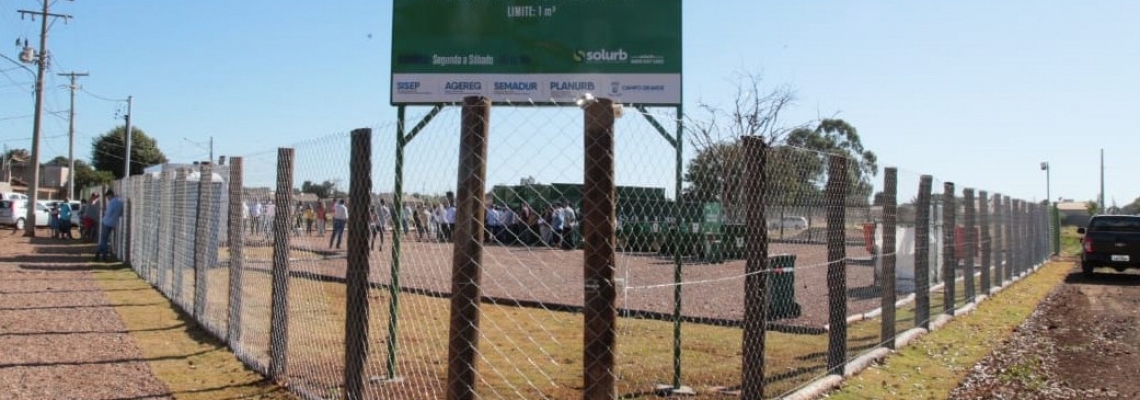 Solurb e prefeitura inauguram mais um Ecoponto na Capital